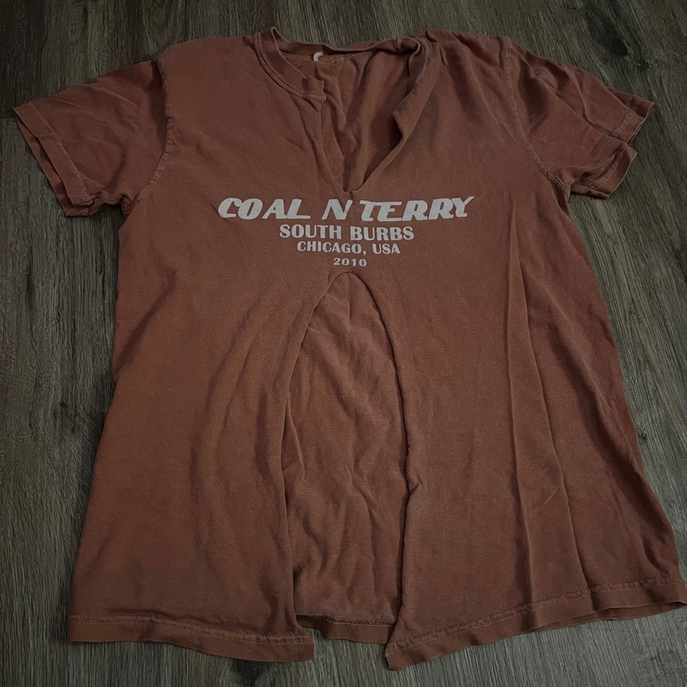 cute crop tie shirt